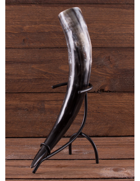 Piccolo supporto per corno in metallo