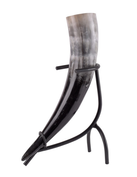 Grande supporto per corno in metallo