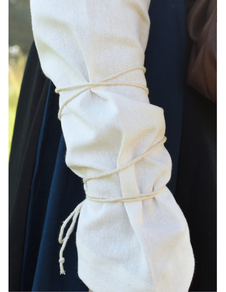 Camicetta medievale Aila in bianco...