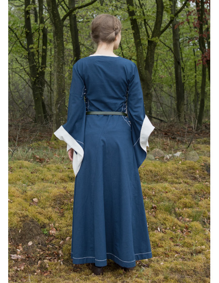 Abito medievale aperto Bliaut Amal,...