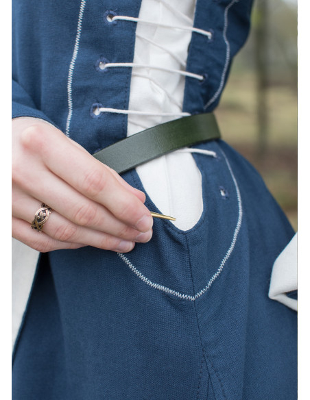 Abito medievale aperto Bliaut Amal,...