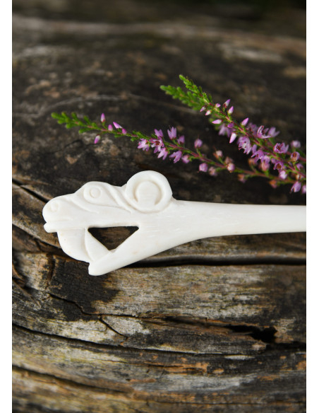 Forchetta vichinga in osso Hedeby (16...