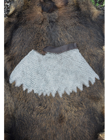 Anelli zincati Alpartaz e bordo in cuoio