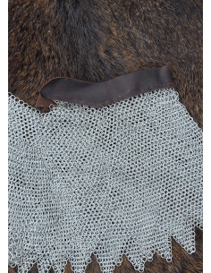 Anelli zincati Alpartaz e bordo in cuoio 2