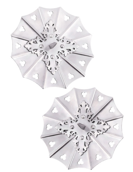 Coppia di Besagues Gotiche in...