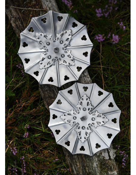 Coppia di Besagues Gotiche in...