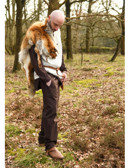 Pantaloni medievali Hagen, marroni