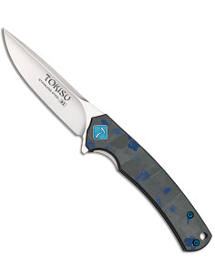 Coltello tattico marca TOKISU, blu FC (15,90 cm.)