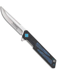 Coltello tattico marca TOKISU G10 Damasco (19,30 cm.)