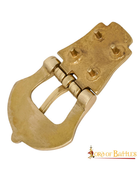 Fibbia per cintura vichinga in ottone...