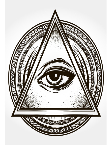 Stendardo di Loggia Massonica, Occhio...