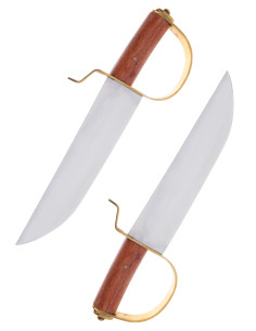 Spade cinesi a farfalla in acciaio freddo (51,4 cm.)