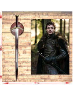 Banner del pacchetto + Spada di Rob Stark, Il Trono di Spade