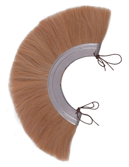 Pennacchio in metallo per elmo romano...