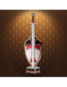 Set tagliacarte Accolade Sword, mini scudo e supporto