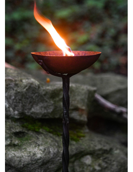 Lampada ad olio Osbert in ferro...