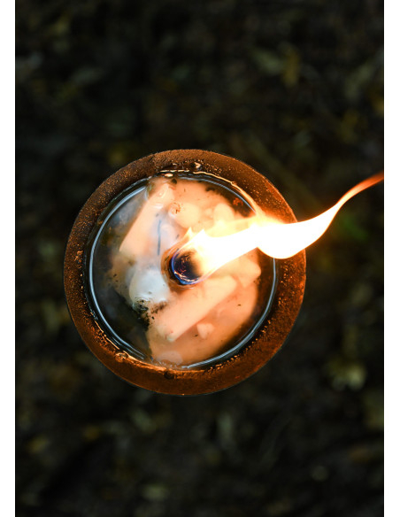 Lampada ad olio Osbert in ferro...