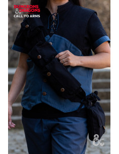 Borsa a tracolla Rogue nera di Dungeons and Dragons