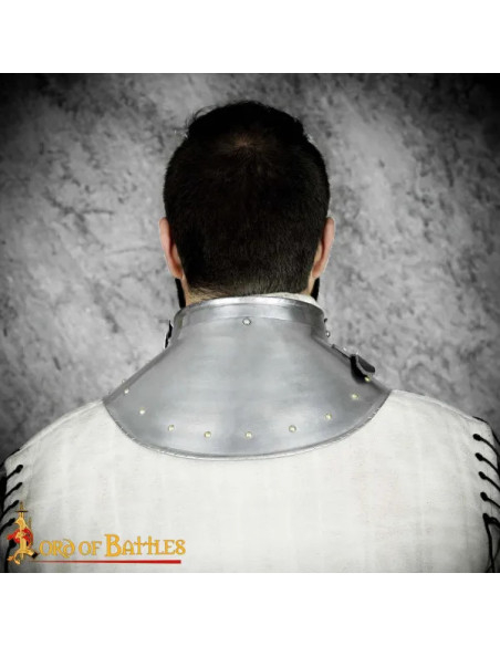 Gorgiera medievale Tarda Età, acciaio...