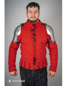 Spalline medievali in acciaio lucido del XIV secolo 2