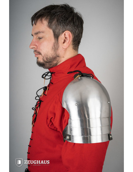 Spalline medievali in acciaio lucido...