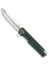 Coltello da campo Albainox G10 verde (9 cm.)