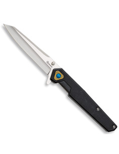 Coltello da campo Albainox G10 nero (9,5 cm.)