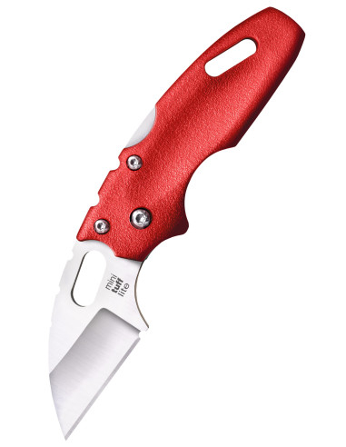 Coltello da campo Cold Steel, modello Mini Tuff Lite, rosso