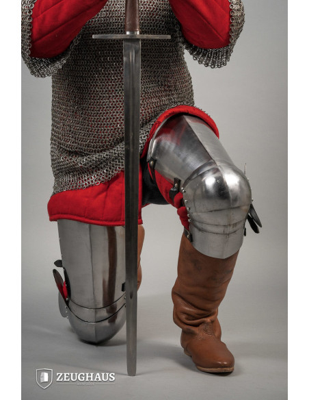 Armatura medievale per le gambe, XIV...