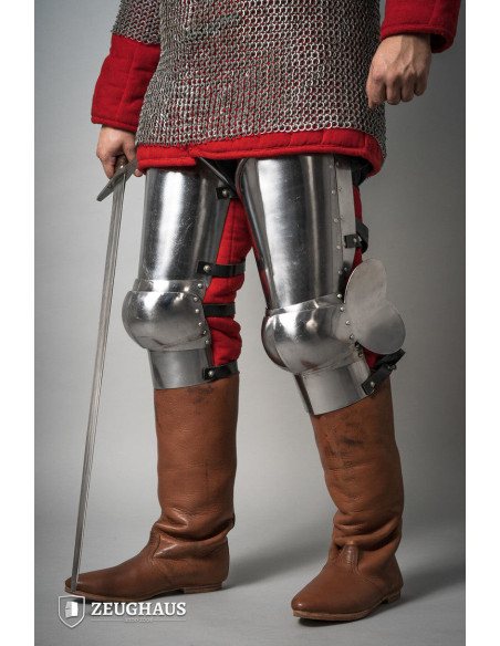 Armatura medievale per le gambe, XIV...