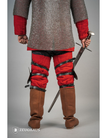 Armatura medievale per le gambe, XIV...