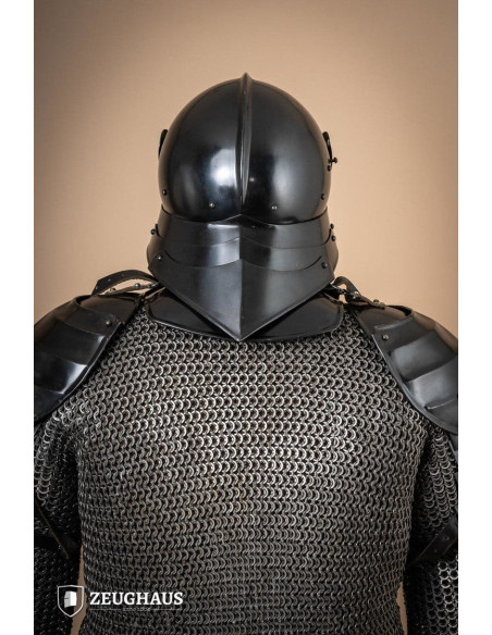 Elmo celata tedesca in acciaio...