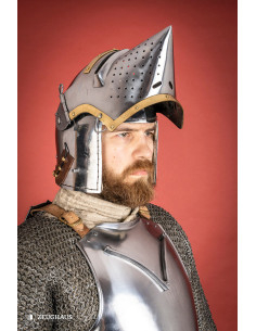 Lavabo Houndskull Churburg XIV secolo finitura lucida (2... 2