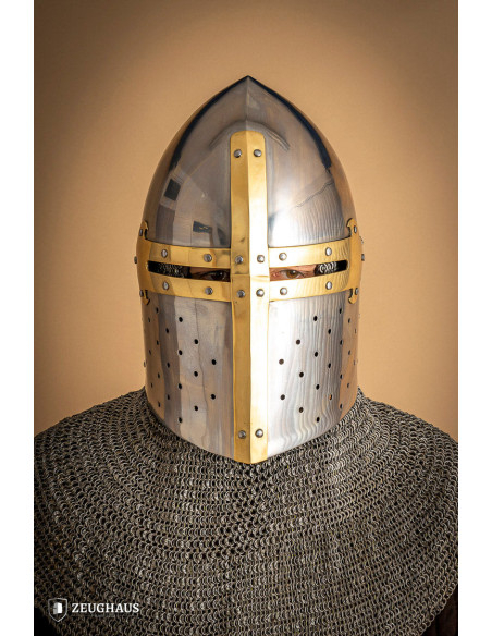 Grande Elmo Templare Pan di Zucchero,...