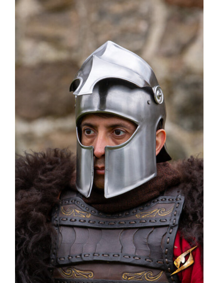 Elmo da guardia del palazzo corinzio,...