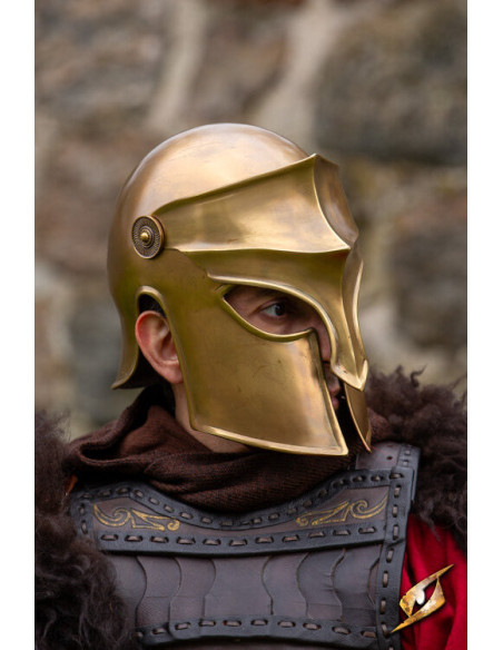 Elmo da guardia del palazzo corinzio,...