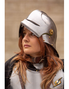 Elmo mercenario medievale celata modello Renegade,... 2