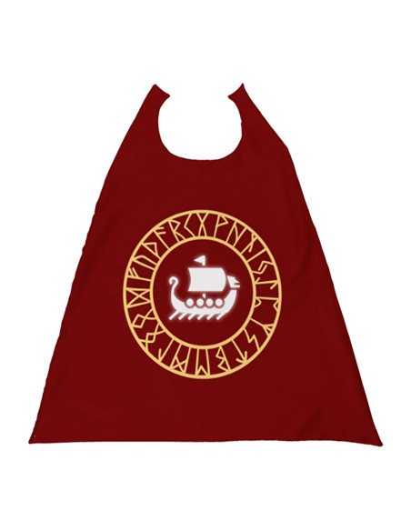 Mantello vichingo reversibile per...