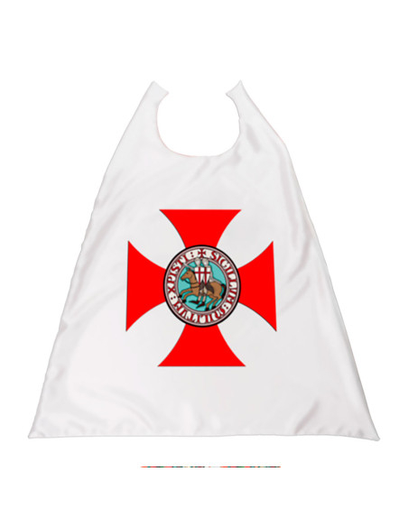 Mantello reversibile templare...