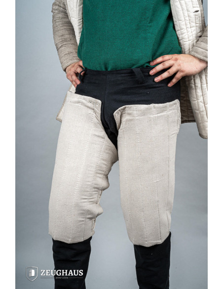 Gambe imbottite in cotone medievale,...