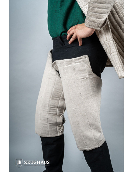 Gambe imbottite in cotone medievale,...