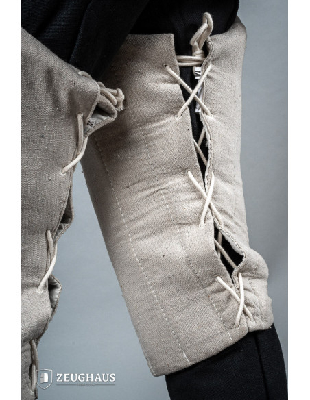 Gambe imbottite in cotone medievale,...