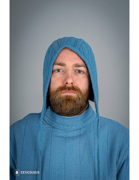 Berretto imbottito in cotone, blu