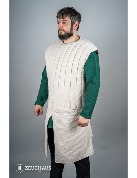 Gambeson medievale senza maniche,...