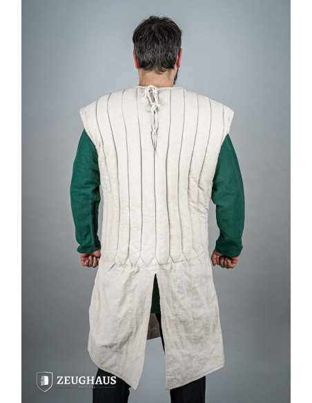 Gambeson medievale senza maniche,...