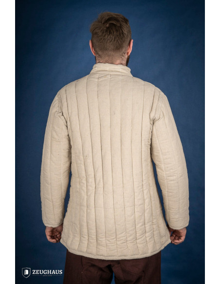 Gambeson medievale spesso con lacci,...