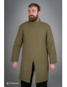 Gambeson medievale in cotone da fanteria, verde
