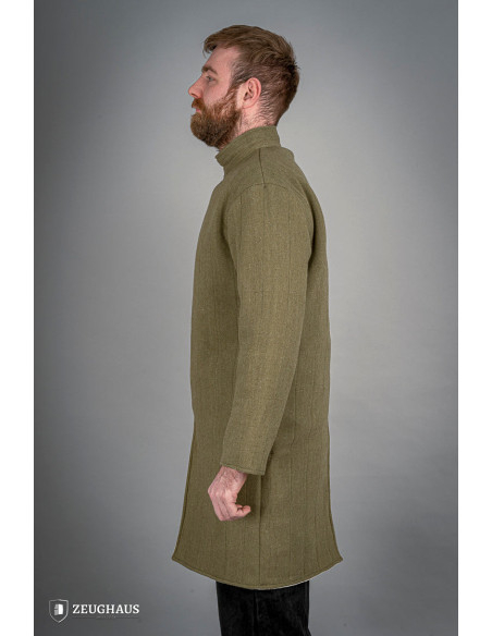 Gambeson medievale in cotone da...