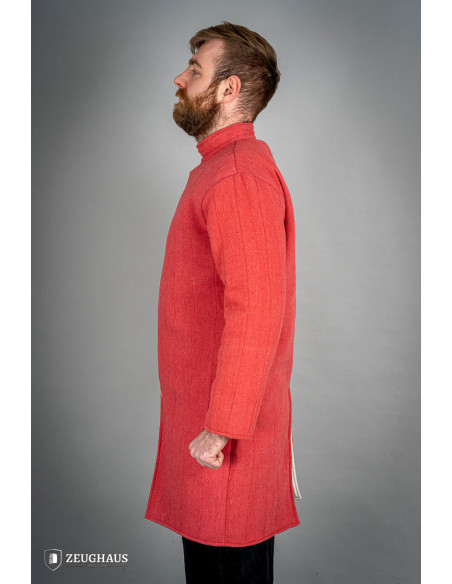 Gambeson medievale in cotone da...