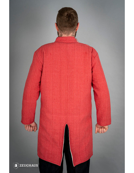 Gambeson medievale in cotone da...
